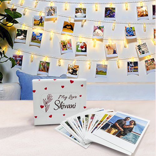 Photo Cards with Lighting Strip