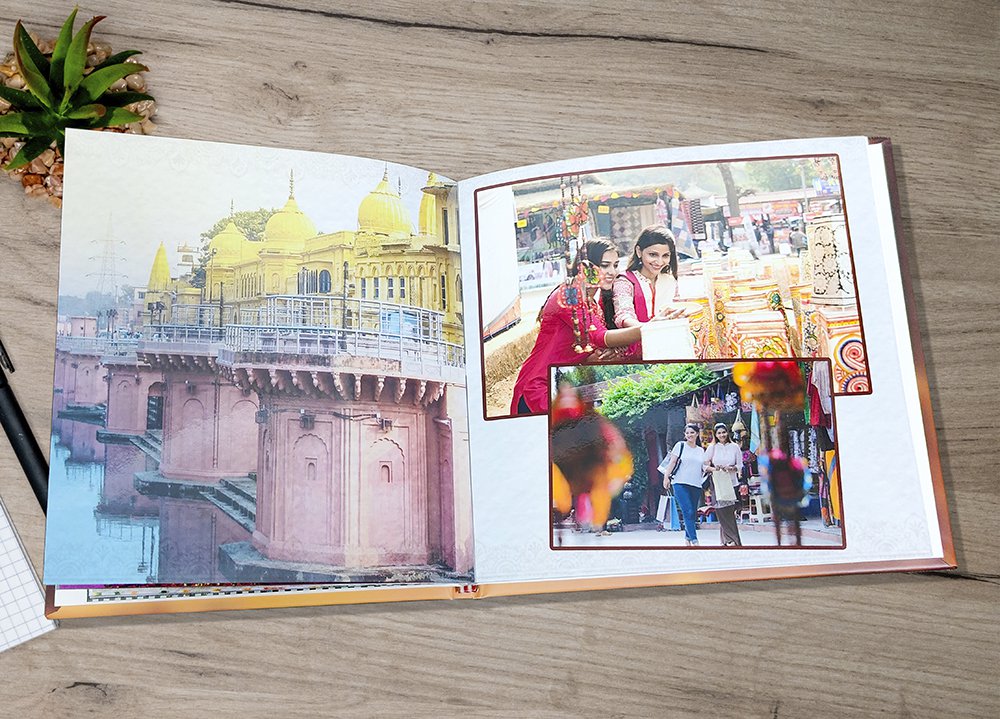 Ayodhya Shree Ram Dham Travel Book ( 8 x 8 Square )